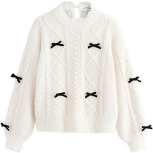 Next Trui  ecru / zwart