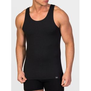 zd ZERO DEFECTS Onderhemd 'Tank Top Soya Yarn'  zwart