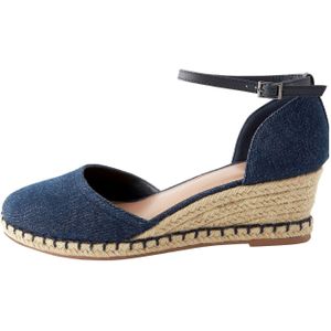 Next Sandalen met riem  blauw denim