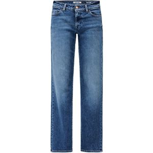 Salsa - 21010598 - Lage Taille Jeans - Blauw - Straight Fit