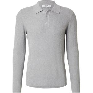 DAN FOX APPAREL Shirt 'Curt'  grijs gemêleerd