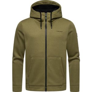 Ragwear Sweatvest 'Fabian'  olijfgroen