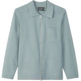 Regular fit gebreid jack van scheerwolmix