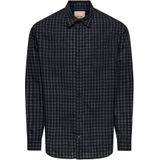 Only & Sons Zakelijk overhemd 'Bali'  grijs / antraciet