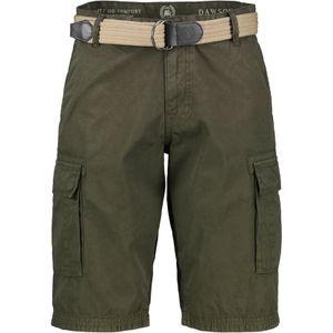 LERROS - Cargobroek - Olijfgroen - Regular Fit - 5-pocket-style