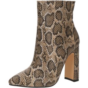 BUFFALO Enkellaarsjes 'July'  crème / camel / zwart / zilver