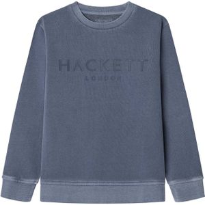 Hackett Londonvoor jongens. HK5800003 Sweater Marca blauw (2años= 92cm), Casual, Katoen, kinderkleding