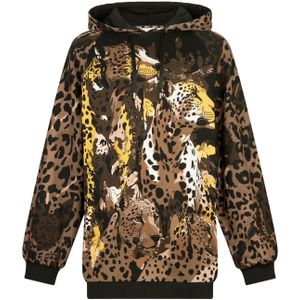 Liu Jo Sweatshirt  bruin / geel / zwart / wit