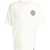 ADIDAS PERFORMANCE Functioneel shirt 'GFX GLOB Q3'  zwart / wit