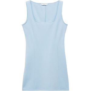 MANGO Jurk 'MILLY'  lichtblauw