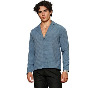 Campus Sutra Overhemd 'Kaliyah'  saffier / opaal