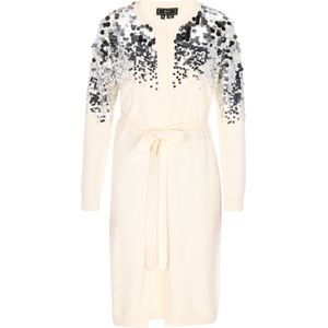 faina Gebreid vest  offwhite