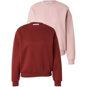 ABOUT YOU Sweatshirt 'Ina'  rosa / kersrood