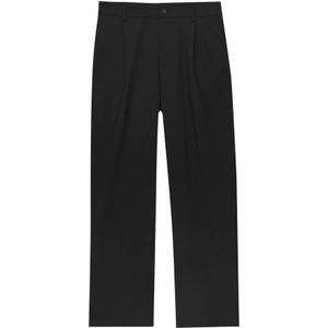 Pull&Bear Bandplooibroek  zwart