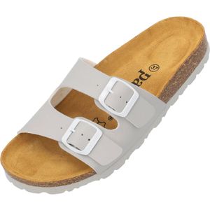 Palado Muiltjes 'Milos'  lichtgrijs / wit