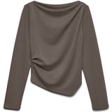 VERO MODA Blouse 'VMMILLE'  mokka