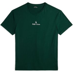 Polo Ralph Lauren - Shirt - Donkergroen/Wit - T-shirt