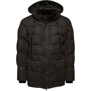 Superdry Winterjas  basaltgrijs