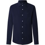 Hackett London Overhemd  nachtblauw