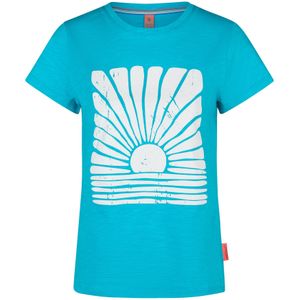 salzhaut Shirt 'Telte'  blauw / wit