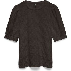 Vmflower - Top - Regular Fit - Korte Mouwen - Ballonmouwen