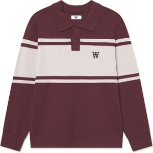 WOOD WOOD - WWCurt - Trui - Crème - Chocoladebruin - Donkerbruin