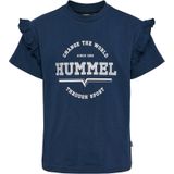 Hummel T-Shirt - hmlViolet - Dress Blue - Hummel - 4 jaar (104) - T-Shirts