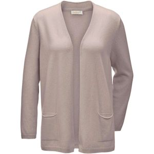 Goldner Gebreid vest  sand