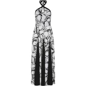 HotSquash Jurk  zwart / wit