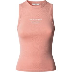 Pepe Jeans Top 'Viv'  rosa / wit