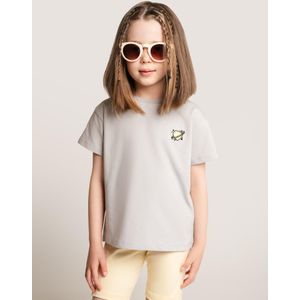 SATURNDAY Shirt 'Herz'  grijs