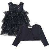 Overgooier - Glitter - Tule - Lange Mouwen - Knielengte - Regular Fit