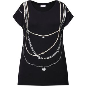 MIAMODA Shirt  goud / zwart