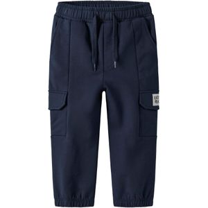 NAME IT Broek  navy / wit