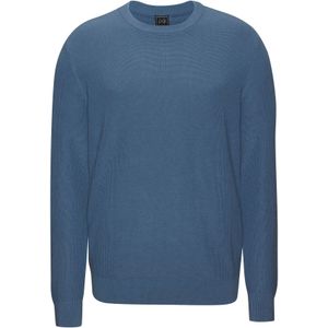 John Devin - Pullover - Blauw - Katoenmix