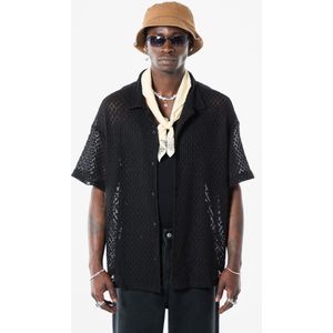 VAMOS CLO Overhemd  zwart