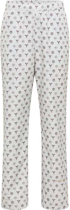 Wide leg sweatpants met elastische band