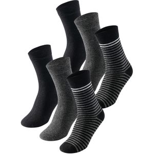 uncover by SCHIESSER Sokken  lichtgrijs / grijs gemêleerd / zwart / offwhite