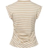 BOSS - T-shirt - Gestreept - Puur Katoen - Mouwloos