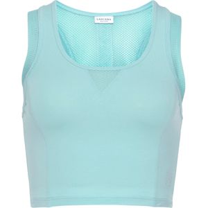 LASCANA ACTIVE Sporttop  turquoise / mintgroen / wit