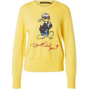 Karl Lagerfeld Trui  geel / rood / zwart / wit
