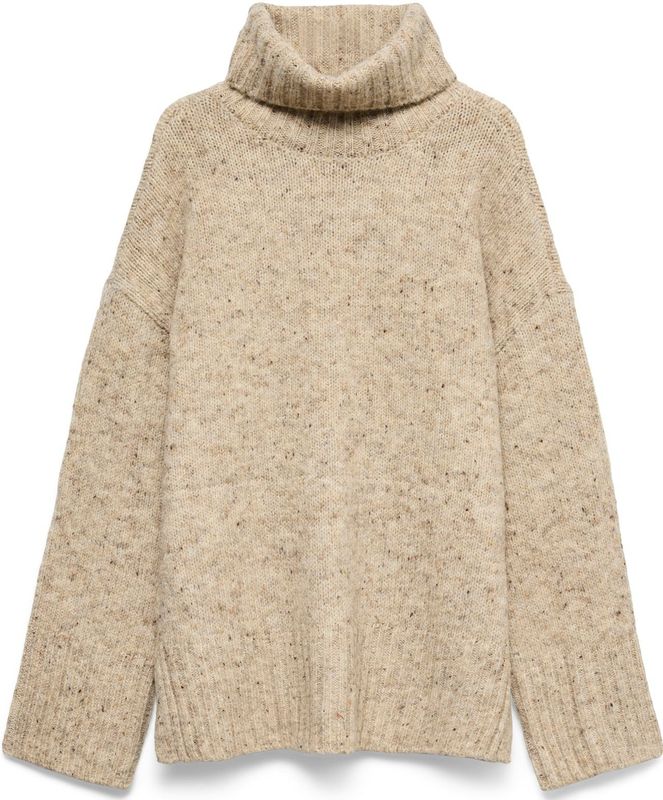 Vmingrid - Gebreide Pullover - Rolkraag - Lange Mouwen - Regular Fit