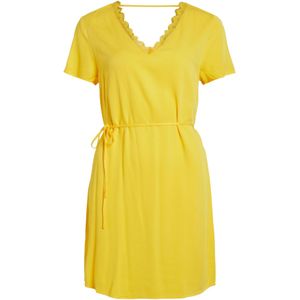 VILA Jurk 'SOMMI'  donkergeel