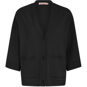 Peppercorn Gebreid vest 'Rosalia'  zwart