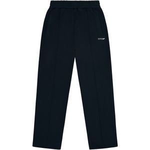 ESTEEM Broek  donkerblauw / wit
