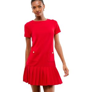 Lipsy Jurk 'Military'  rood