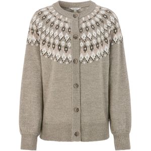 Cellbes of Sweden Gebreid vest  beige / zwart / wit