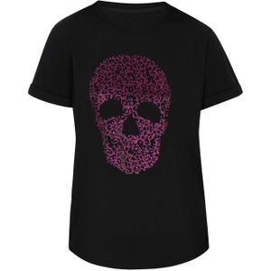 NALLY Shirt 'Fashion Look'  fuchsia / zwart