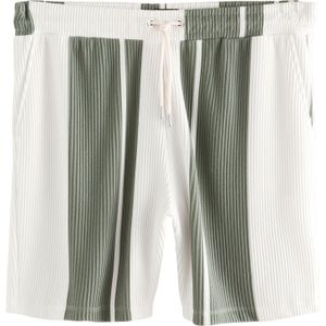 Next Broek  groen / wit
