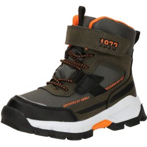 Dockers by Gerli Laarzen  grijs / olijfgroen / oranje / zwart